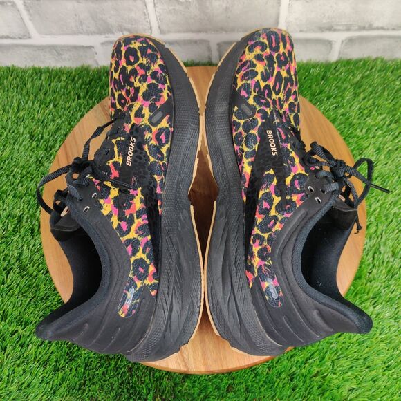 Brooks Launch GTS 9 Womens Size 11 Cheetah Print Running Sneakers 1203731B747 - Picture 12 of 14